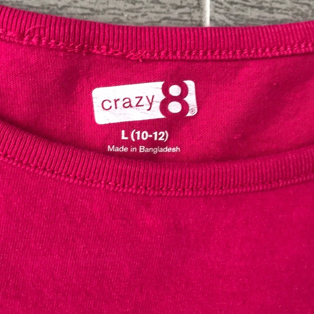 3 for $15 🌺Crazy 8 long sleeve Giraffe tee - Picture 2 of 5